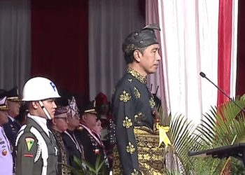 Presiden Jokowi Memimpin Upacara Harlah Pancasila