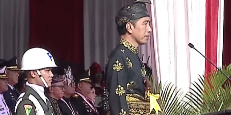 Presiden Jokowi Memimpin Upacara Harlah Pancasila