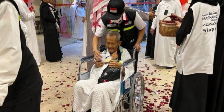 1,897 jamaah haji indonesia Tiba di  makkah