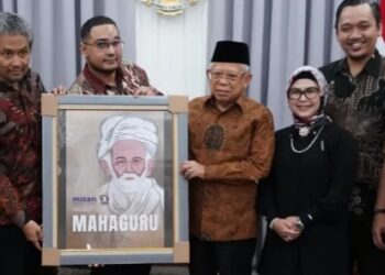 Wapres KH Ma,ruf Amin Menyambut Baik Rencana Pembuatan Film Syekh Nawawi Al bantani