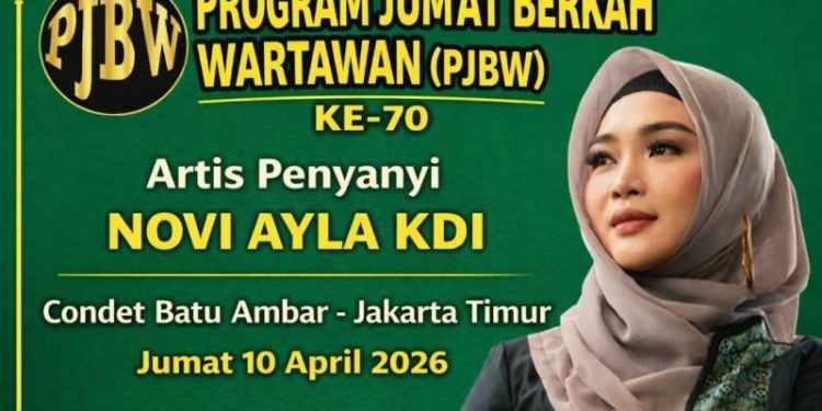 Novi Ayla Terlibat Jumat Berkah Wartawan Berbagi Dari Condet hingga Cipinang