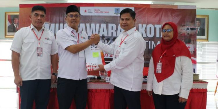 Bambang Pangestu Aldryan Terpilih aklamasi Pimpin PMI Jakarta Timur