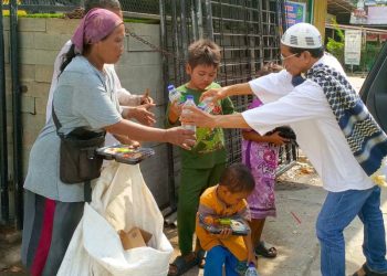 Program Jum,at Berkah Wartawan ke 72 kembali berbagi