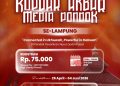 Connected in ukhuwah Powerful in Dakwah kopdar Akbar Media Pondok lampung