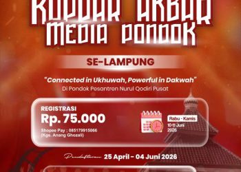 Connected in ukhuwah Powerful in Dakwah kopdar Akbar Media Pondok lampung